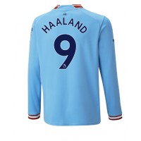 Manchester City Erling Haaland #9 Fotballklær Hjemmedrakt 2022-23 Langermet